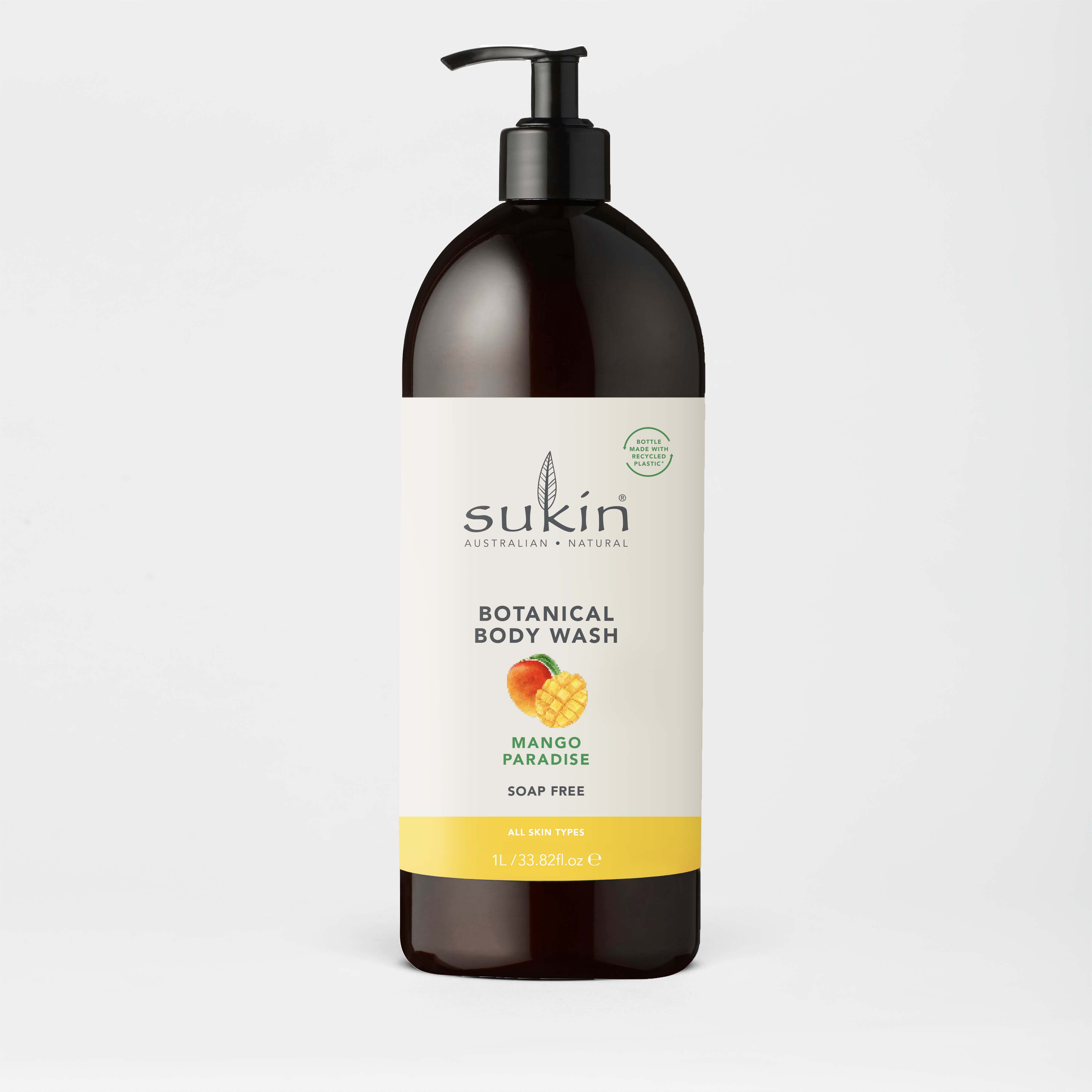 SUKIN MANGO PARADISE BODY WASH 1L